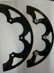 SPROCKET GUARD CARBON FIBER