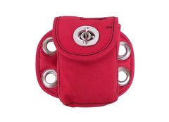 Transponder Pouch, Latch Style-Red