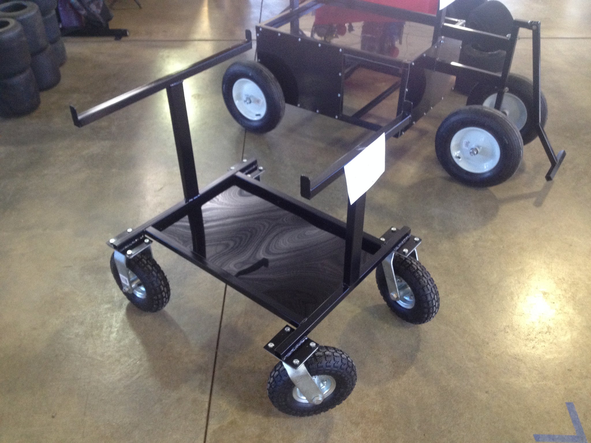FIXED UPRIGHT KART STAND – Barnes Power Plants